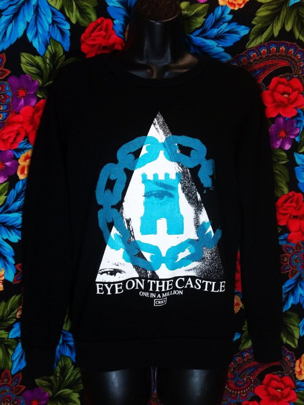 MEN'S CROOKS & CASTLES SWEATER TOP MENS SIZE X-SMALL (XS) CROOKS AND CASTLES